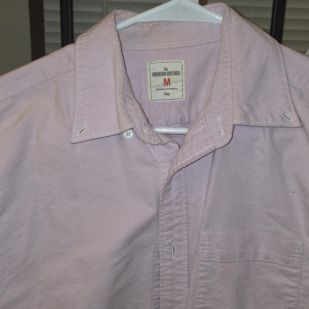 Pink Button Up - Picture 2 of 2
